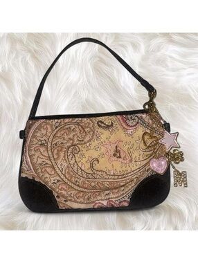 Vintage Y2K Victoria’s Secret Paisley Mini Wristlet Coin Purse